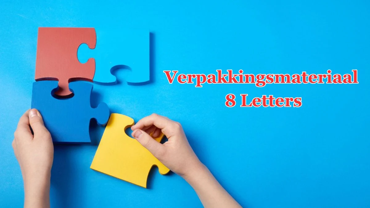 Verpakkingsmateriaal 8 Letters Puzzelwoordenboek kruiswoordpuzzels