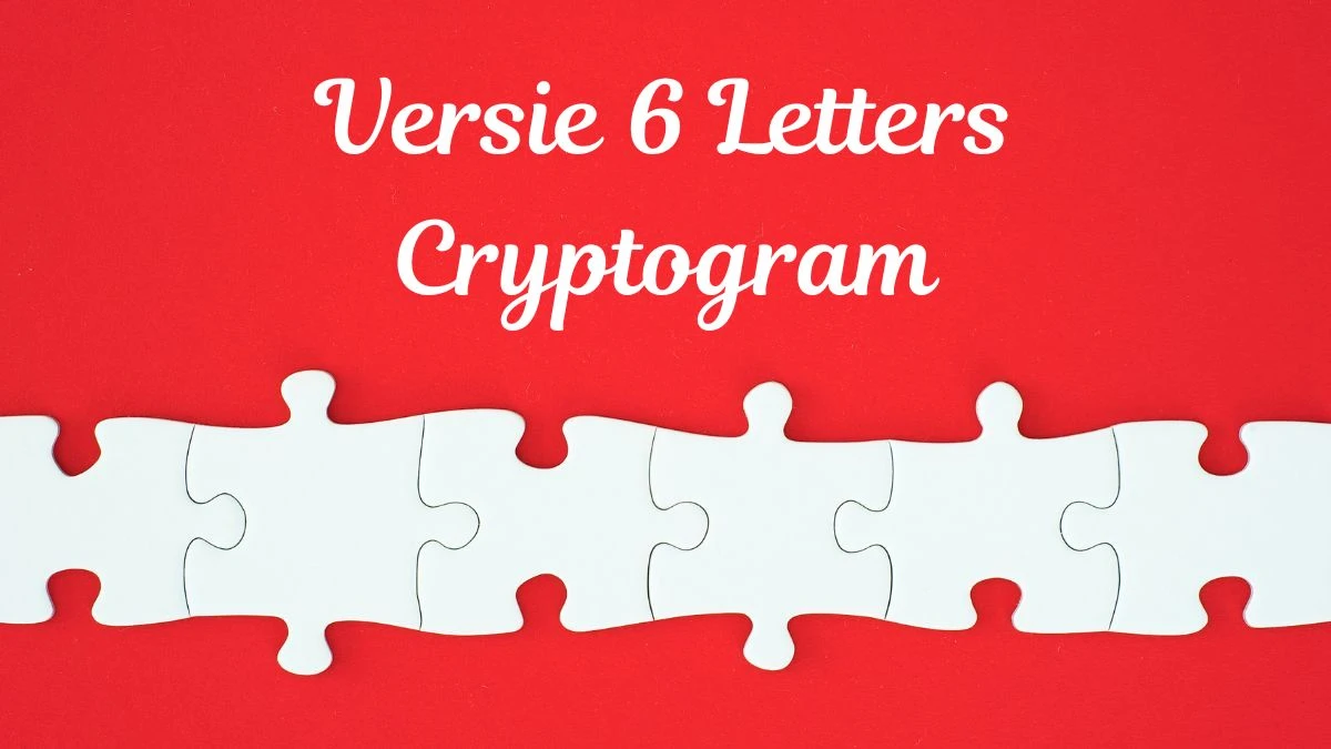Versie 6 Letters Cryptogram Puzzelwoordenboek kruiswoordpuzzels