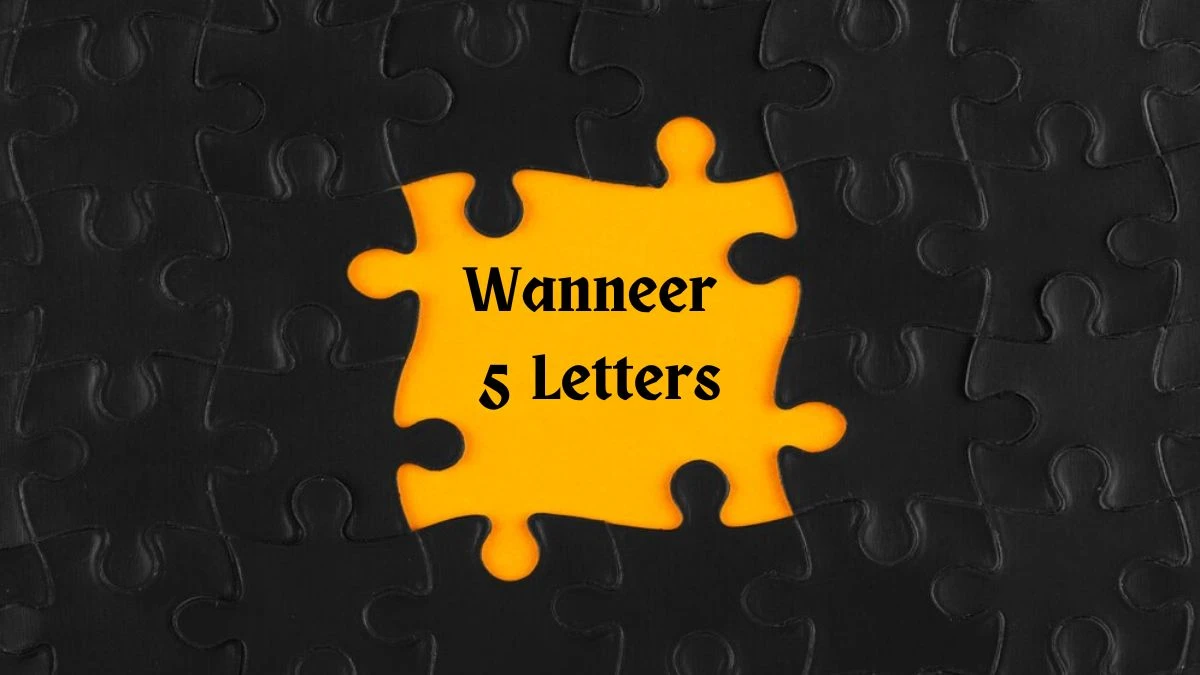 Wanneer 5 Letters Puzzelwoordenboek kruiswoordpuzzels