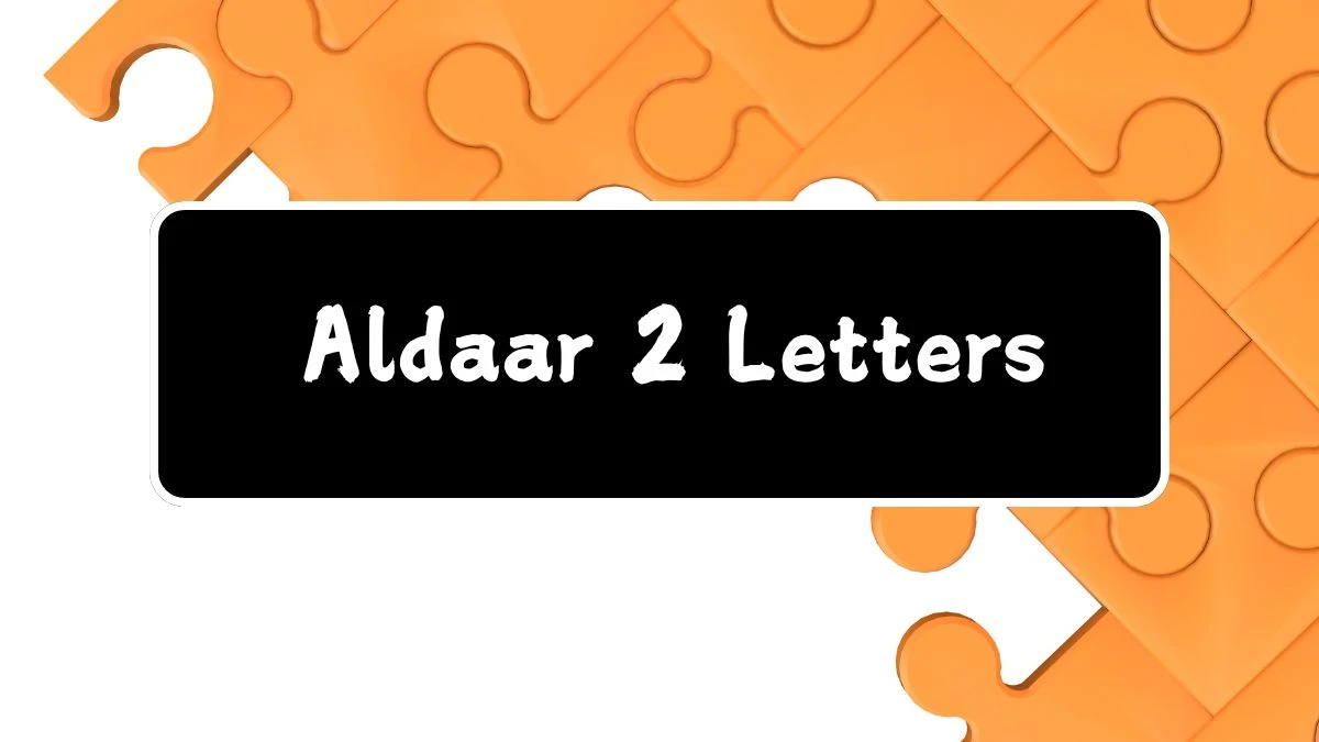 Aldaar 2 Letters Puzzelwoordenboek kruiswoordpuzzels