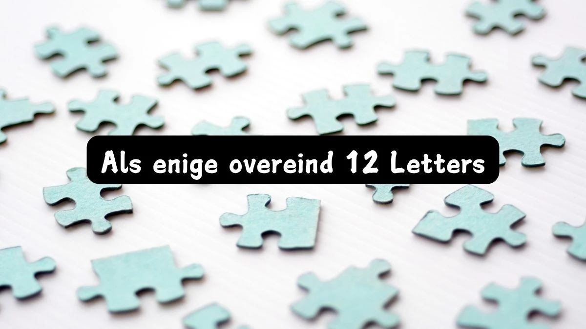 Als enige overeind 12 Letters Cryptogrammen