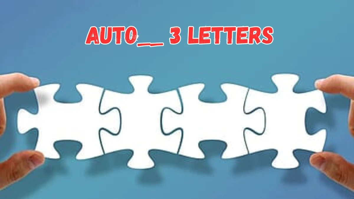 Auto__ 3 Letters Puzzelwoordenboek kruiswoordpuzzels