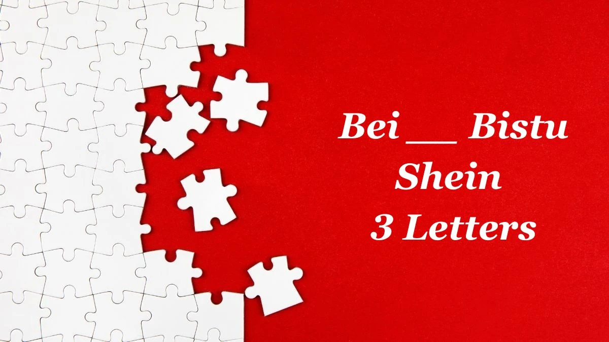 Bei __ Bistu Shein 3 Letters Puzzelwoordenboek kruiswoordpuzzels