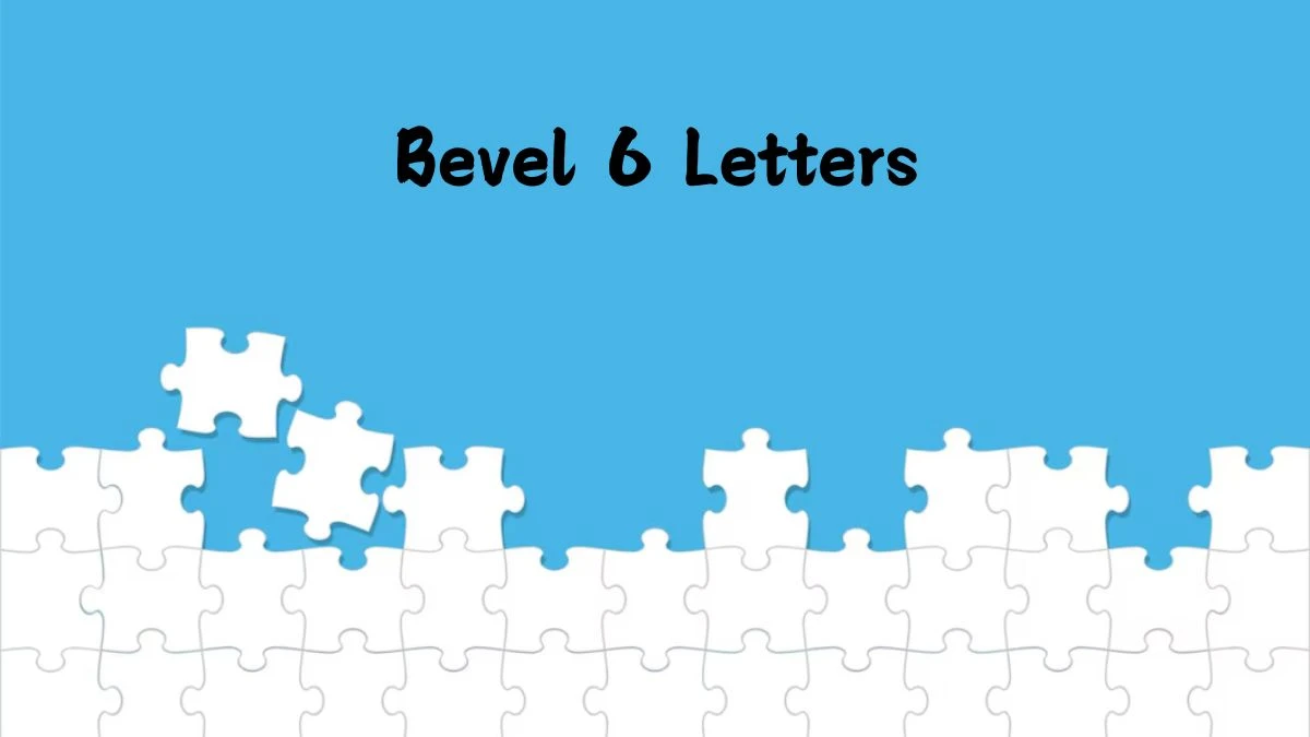 Bevel 6 Letters Puzzelwoordenboek kruiswoordpuzzels