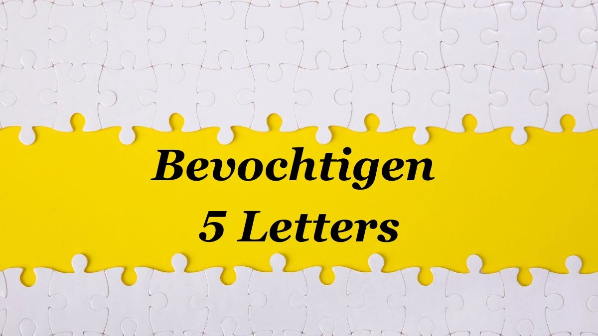 Bevochtigen 5 Letters Puzzelwoordenboek kruiswoordpuzzels