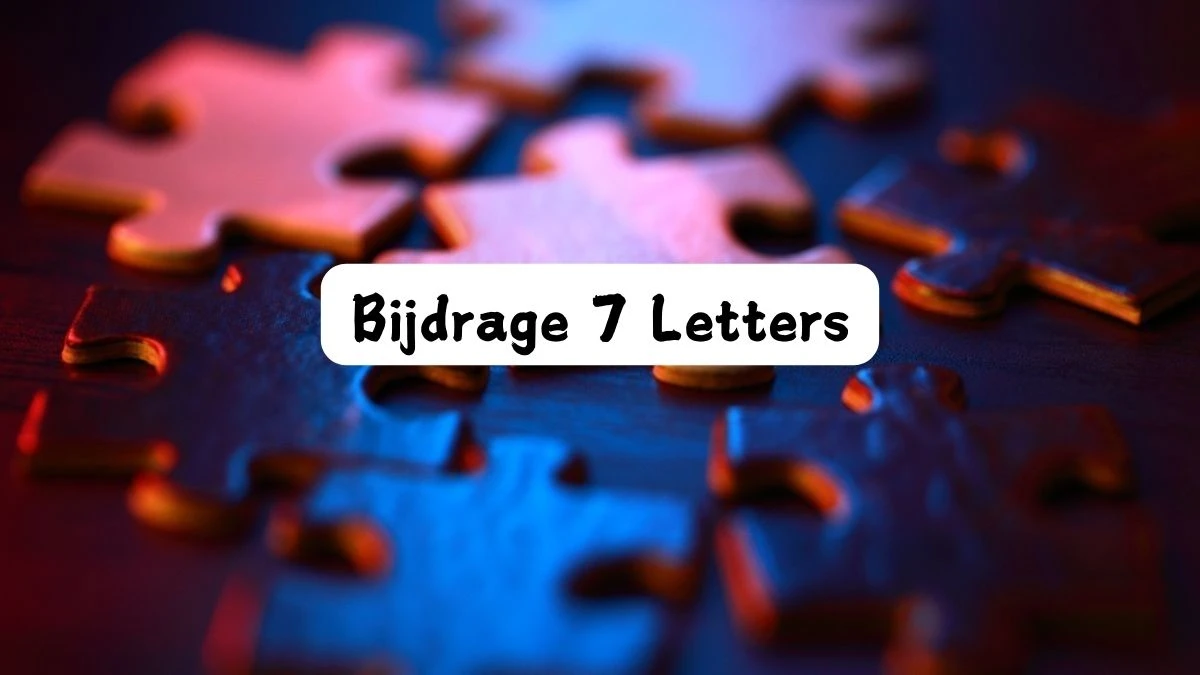 Bijdrage 7 Letters Puzzelwoordenboek kruiswoordpuzzels