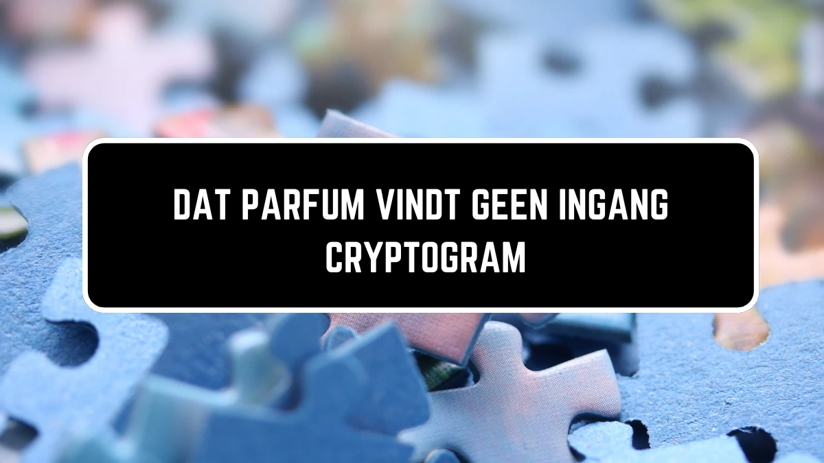 Dat parfum vindt geen ingang 5 Letters Puzzelwoordenboek kruiswoordpuzzels