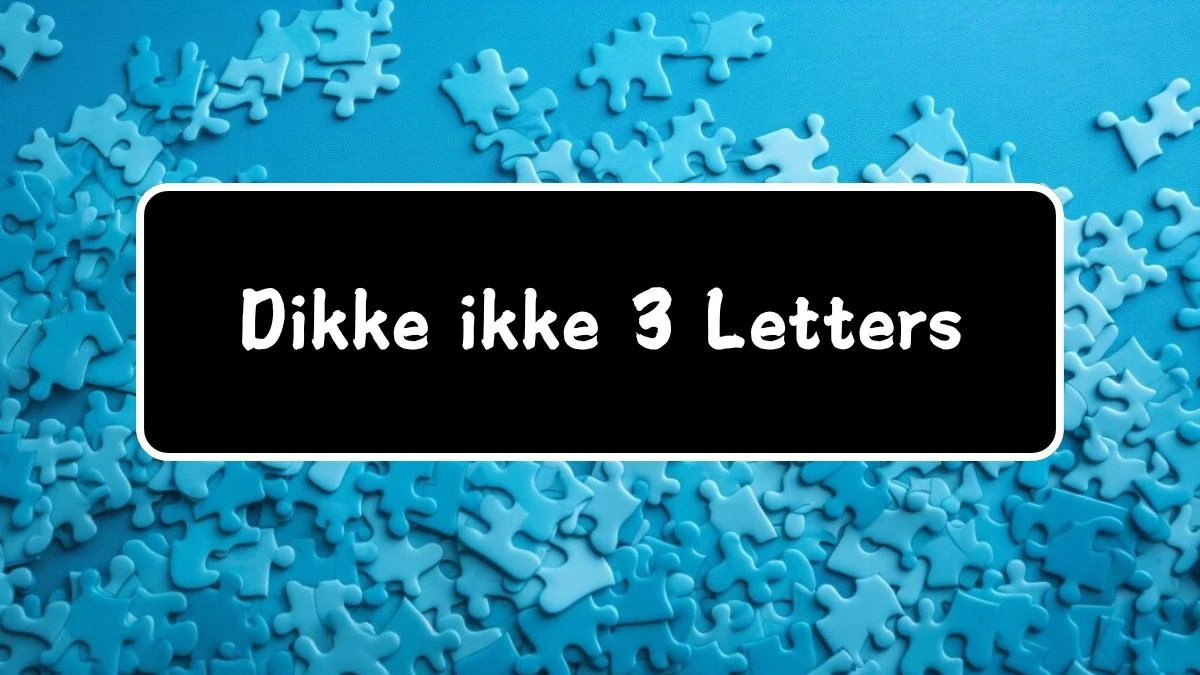 Dikke ikke 3 Letters Puzzelwoordenboek kruiswoordpuzzels