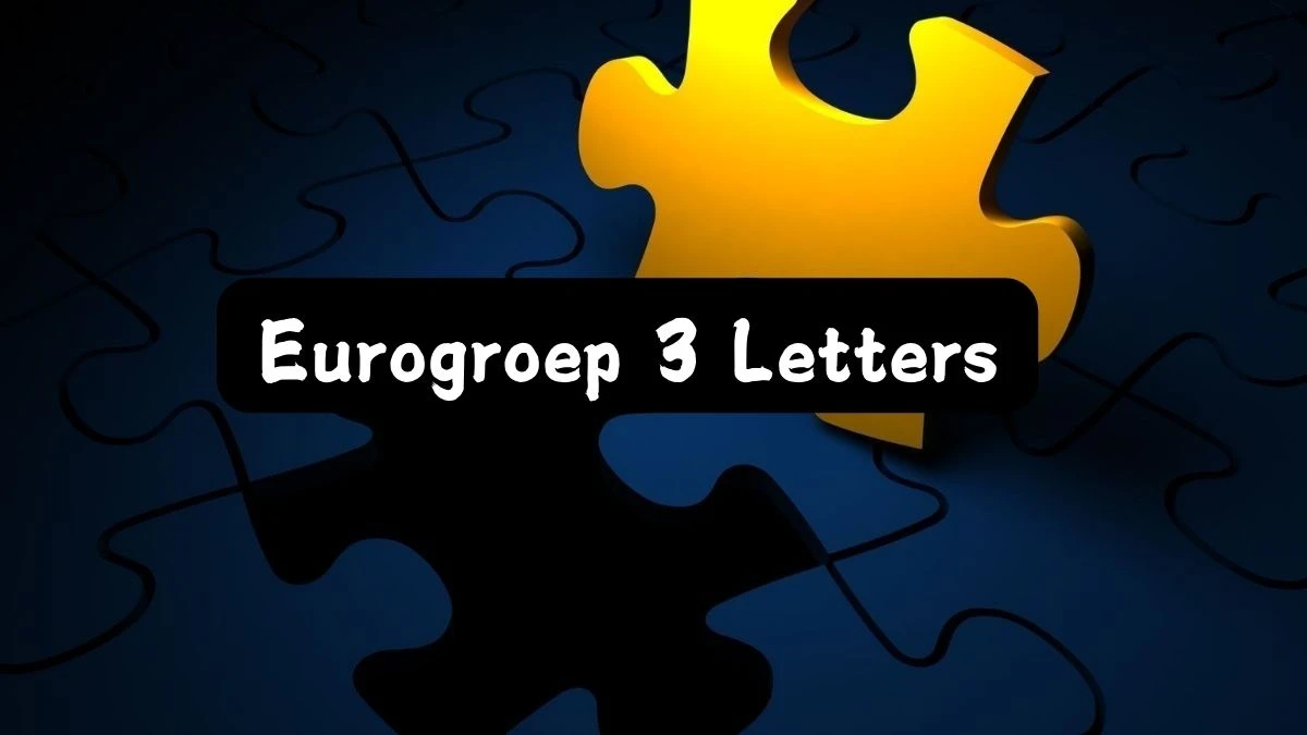 Eurogroep 3 Letters Puzzelwoordenboek kruiswoordpuzzels