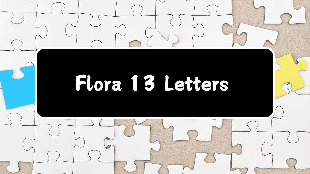 Flora 13 Letters Puzzelwoordenboek kruiswoordpuzzels