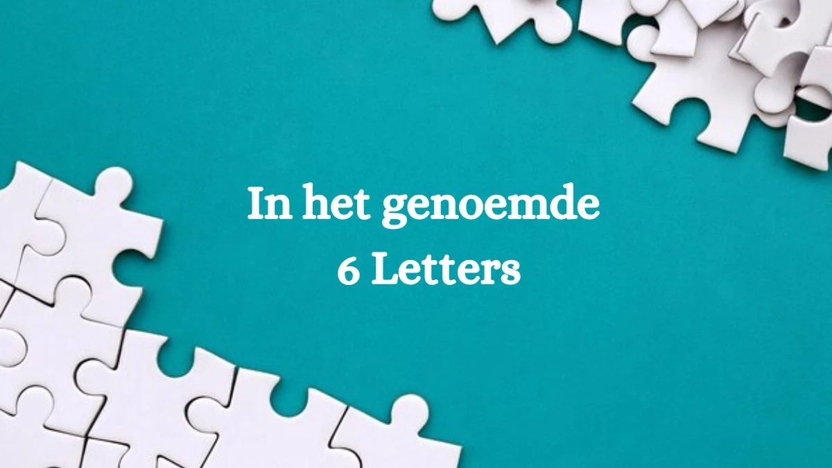 In het genoemde 6 Letters Puzzelwoordenboek kruiswoordpuzzels