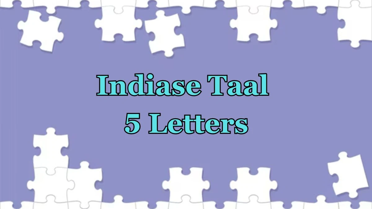 Indiase Taal 5 Letters Puzzelwoordenboek kruiswoordpuzzels
