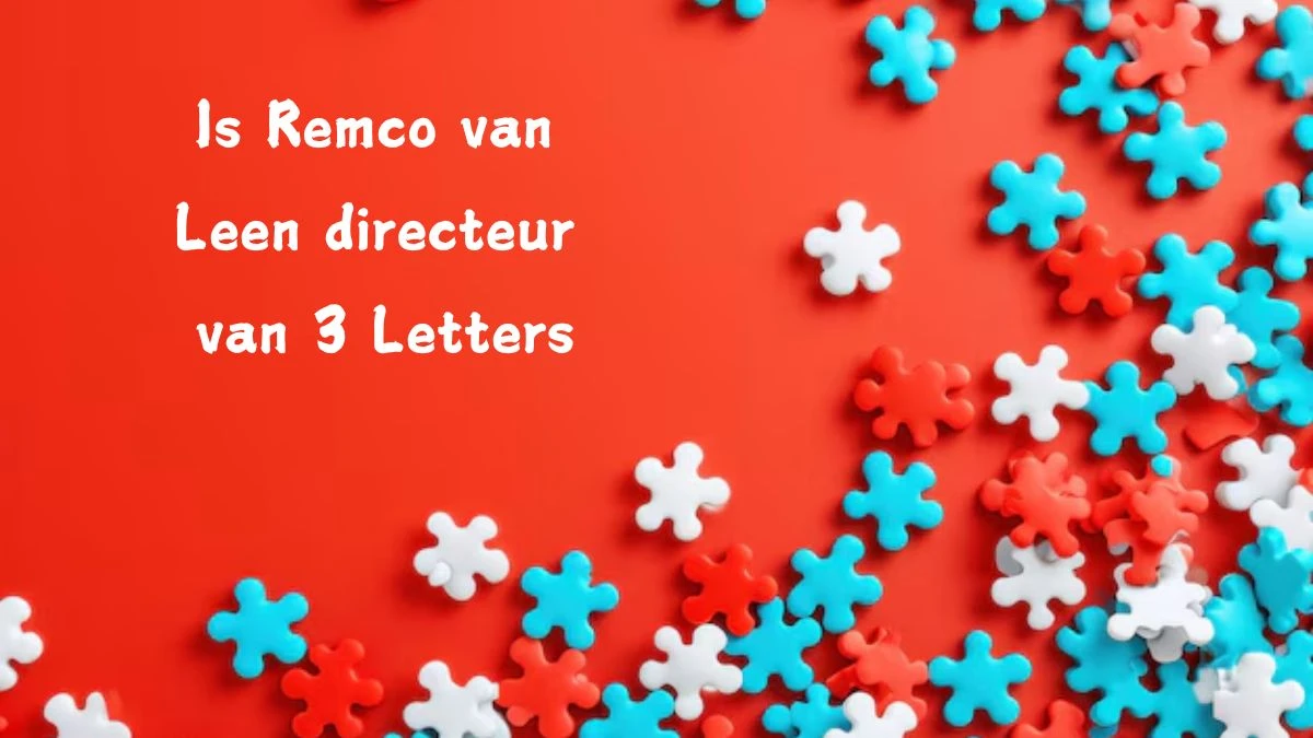 Is Remco van Leen directeur van 3 Letters Puzzelwoord