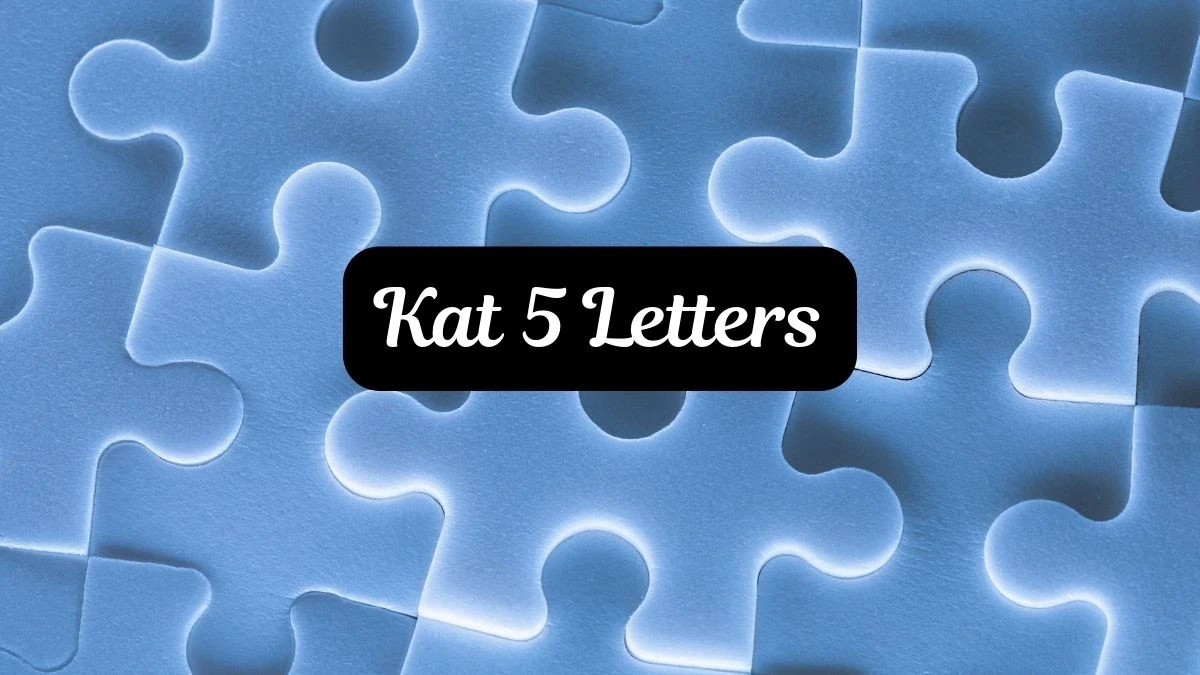 Kat (5) Letters Puzzelwoordenboek kruiswoordpuzzels