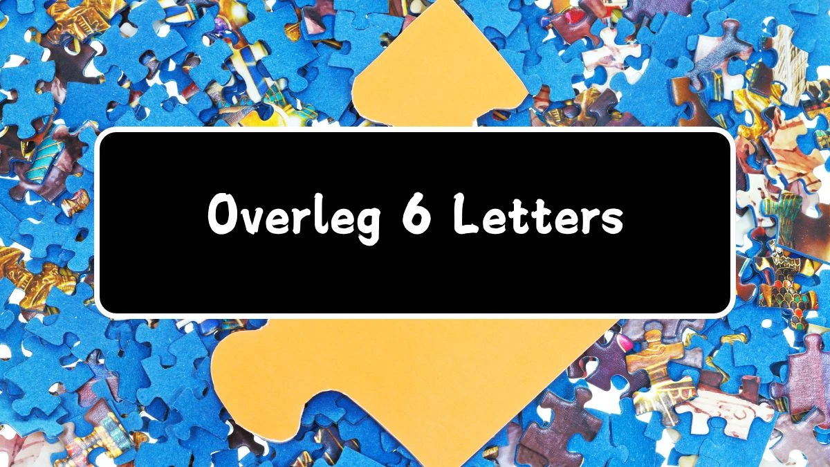 Overleg 6 Letters Puzzelwoordenboek kruiswoordpuzzels