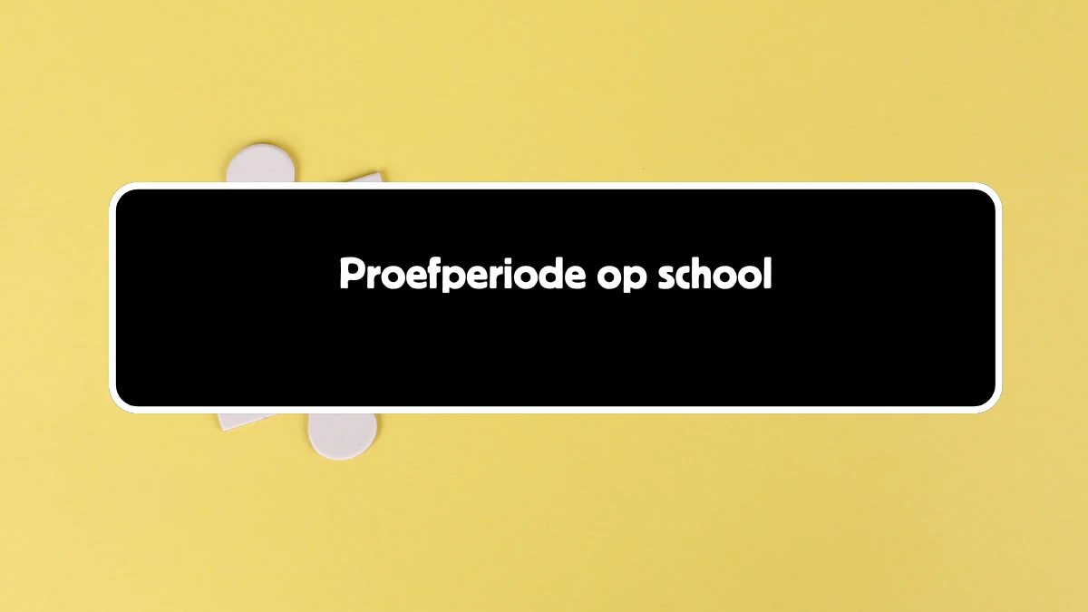 Proefperiode op school 9 Letters Cryptogrammen