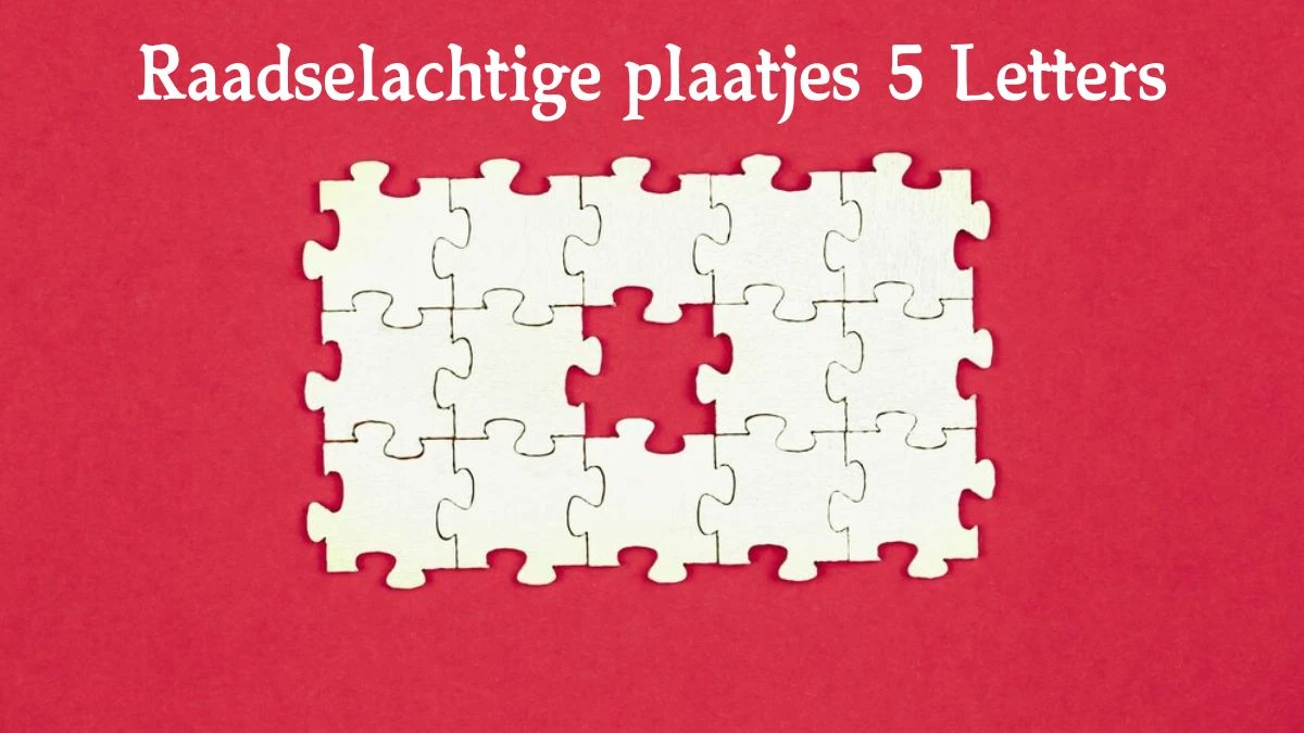 Raadselachtige plaatjes 5 Letters Puzzelwoordenboek kruiswoordpuzzels