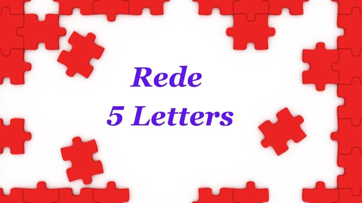Rede 5 Letters Puzzelwoordenboek kruiswoordpuzzels