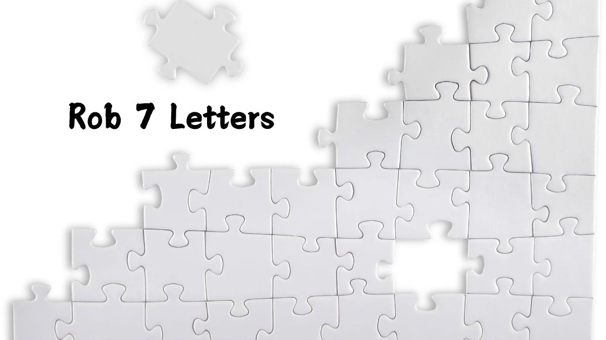 Rob 7 Letters Puzzelwoordenboek kruiswoordpuzzels