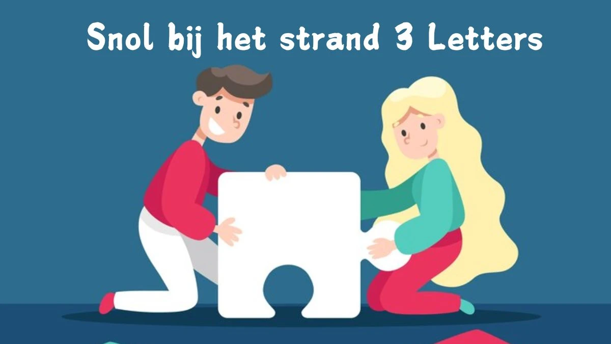 Snol bij het strand 3 Letters Puzzelwoordenboek kruiswoordpuzzels