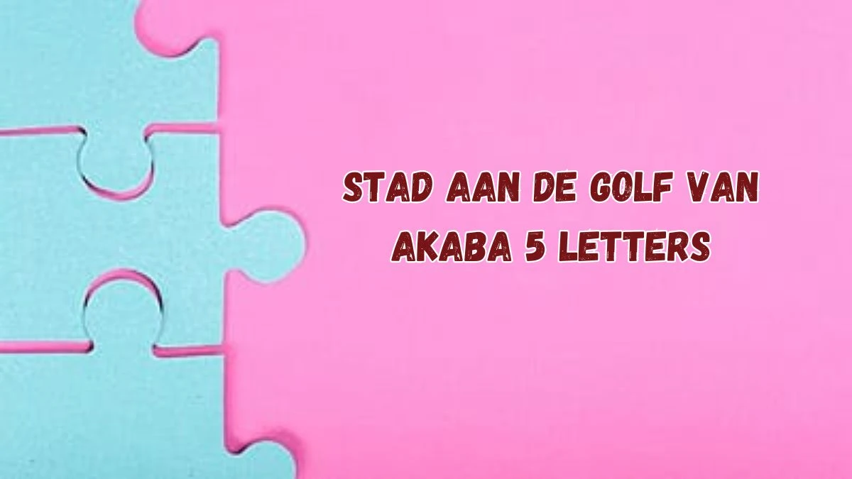 Stad aan de Golf van Akaba (5) Letters Puzzelwoordenboek kruiswoordpuzzels