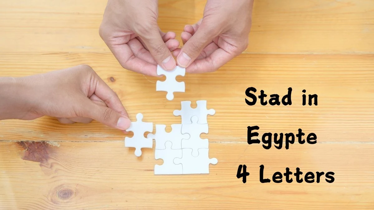 Stad in Egypte 4 Letters Puzzelwoord