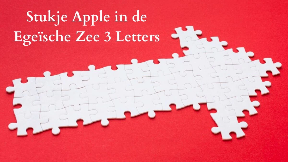 Stukje Apple in de Egeïsche Zee 3 Letters Puzzelwoordenboek kruiswoordpuzzels