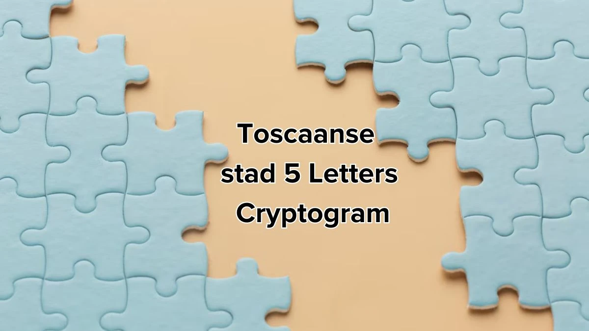 Toscaanse stad 5 Letters Cryptogram Puzzelwoordenboek kruiswoordpuzzels