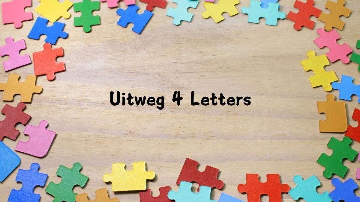 Uitweg 4 Letters Puzzelwoord