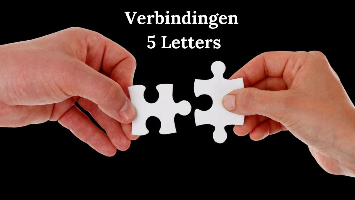 Verbindingen 5 Letters Puzzelwoordenboek kruiswoordpuzzels