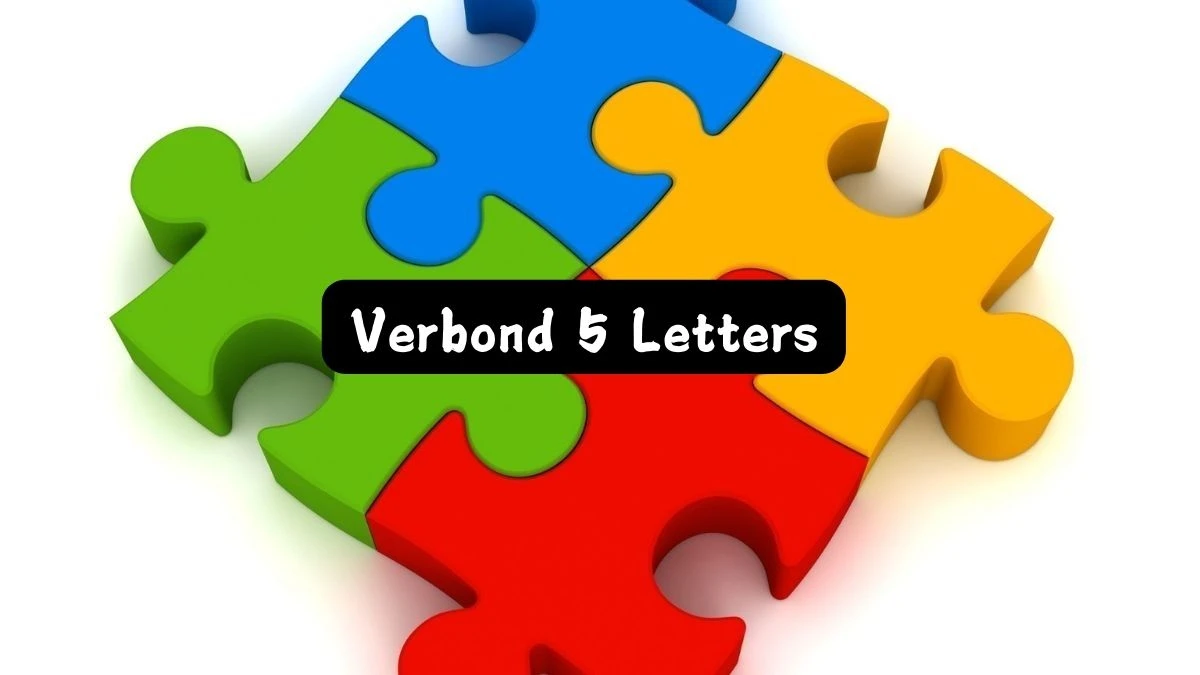 Verbond 4 Letters Puzzelwoord