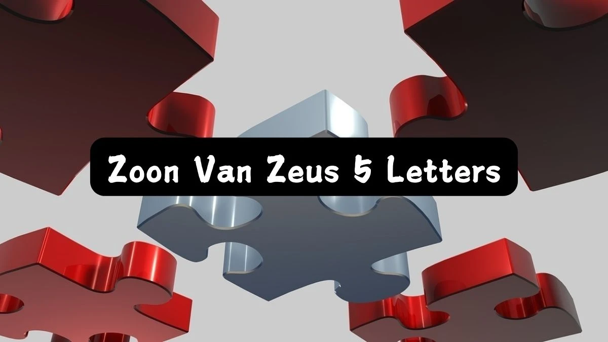 Zoon Van Zeus 5 Letters Puzzelwoord