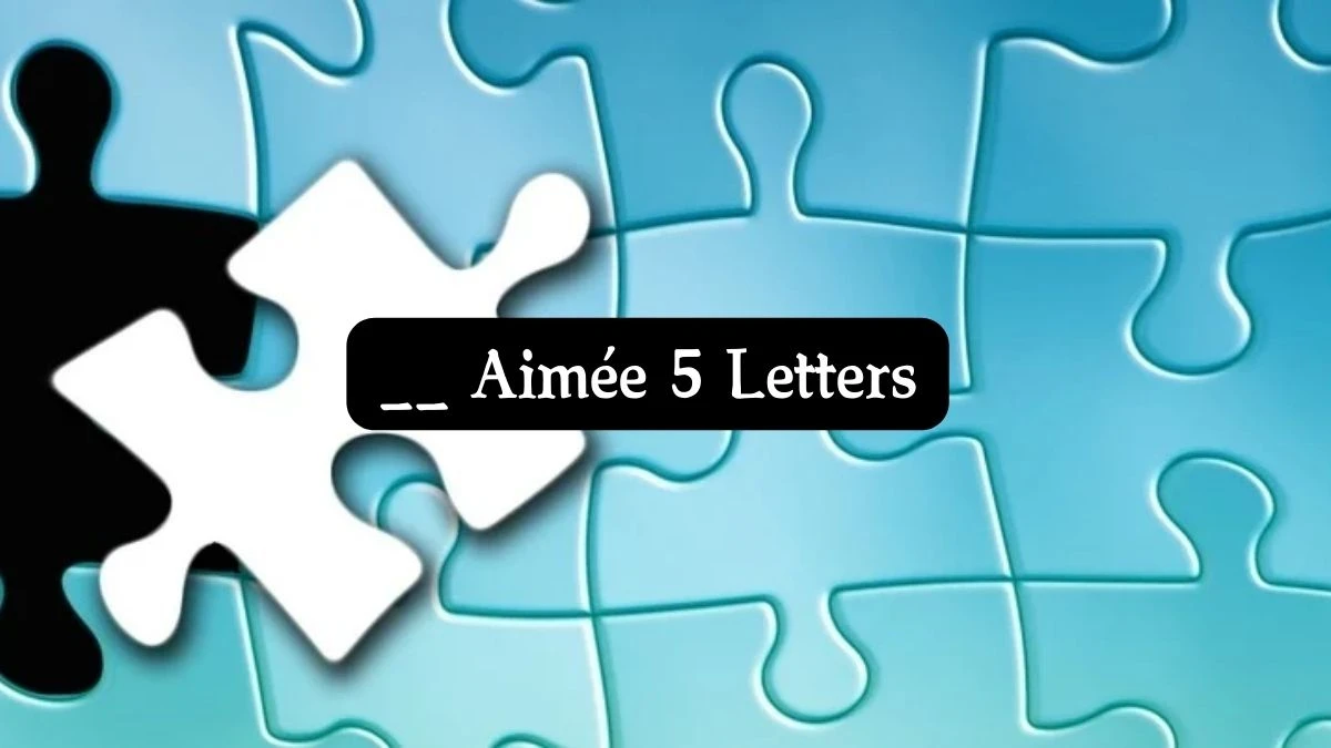 __ Aimée 5 Letters Puzzelwoordenboek kruiswoordpuzzels