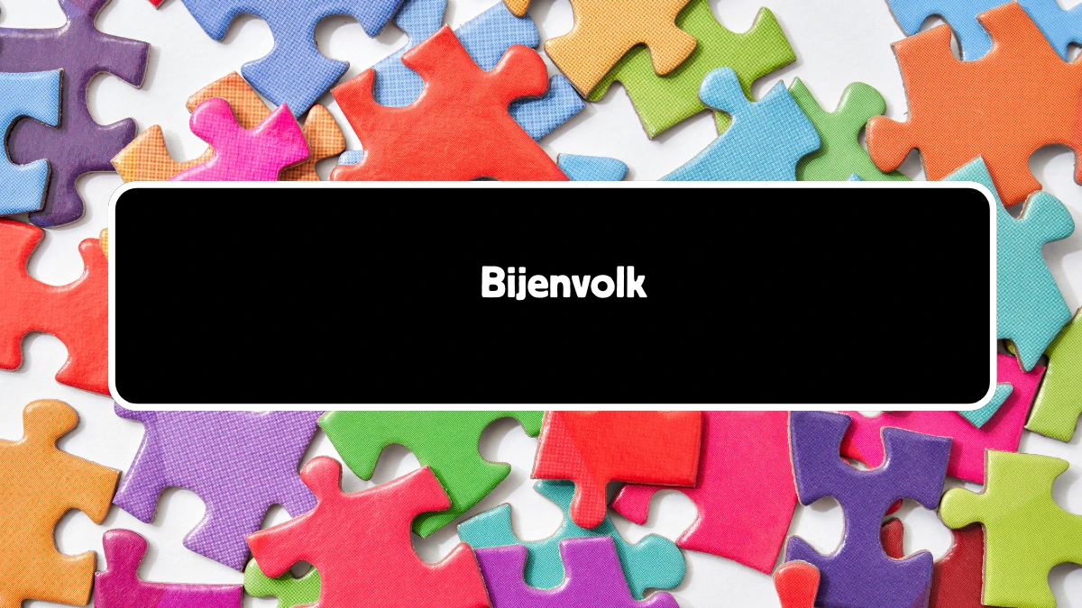 Bijenvolk 10 Letters Puzzelwoordenboek kruiswoordpuzzels