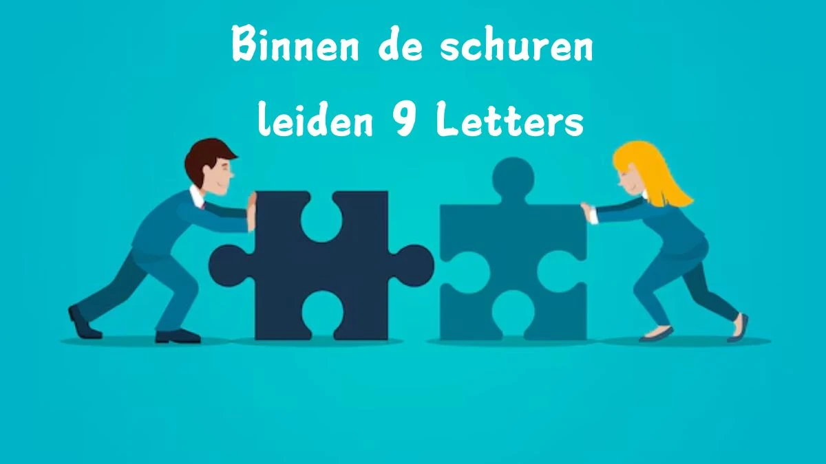 Binnen de schuren leiden 9 Letters Cryptogrammen