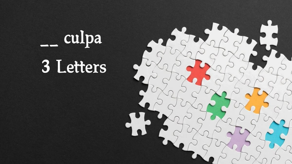 __ culpa 3 Letters Puzzelwoord