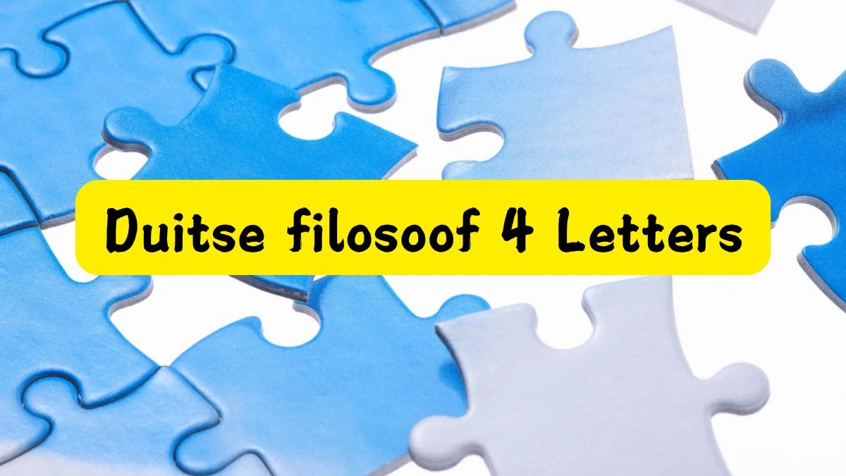 Duitse filosoof 4 Letters