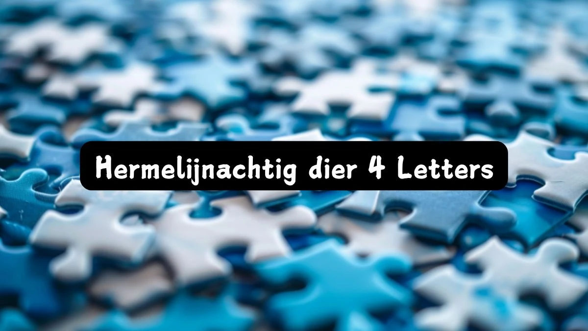 Hermelijnachtig dier 4 Letters