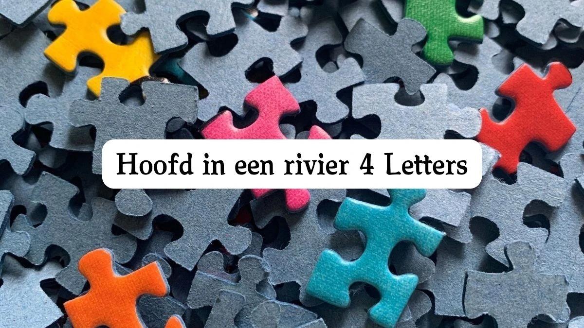 Hoofd in een rivier 4 Letters Puzzelwoord