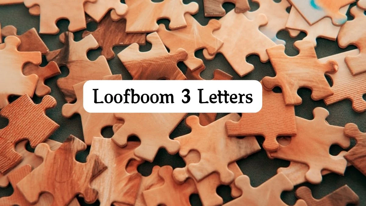 Loofboom 3 Letters Puzzelwoordenboek kruiswoordpuzzels