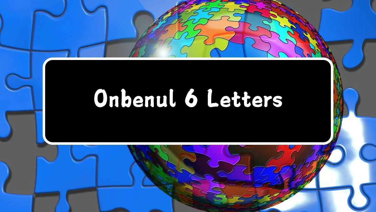 Onbenul 6 Letters Puzzelwoordenboek kruiswoordpuzzels