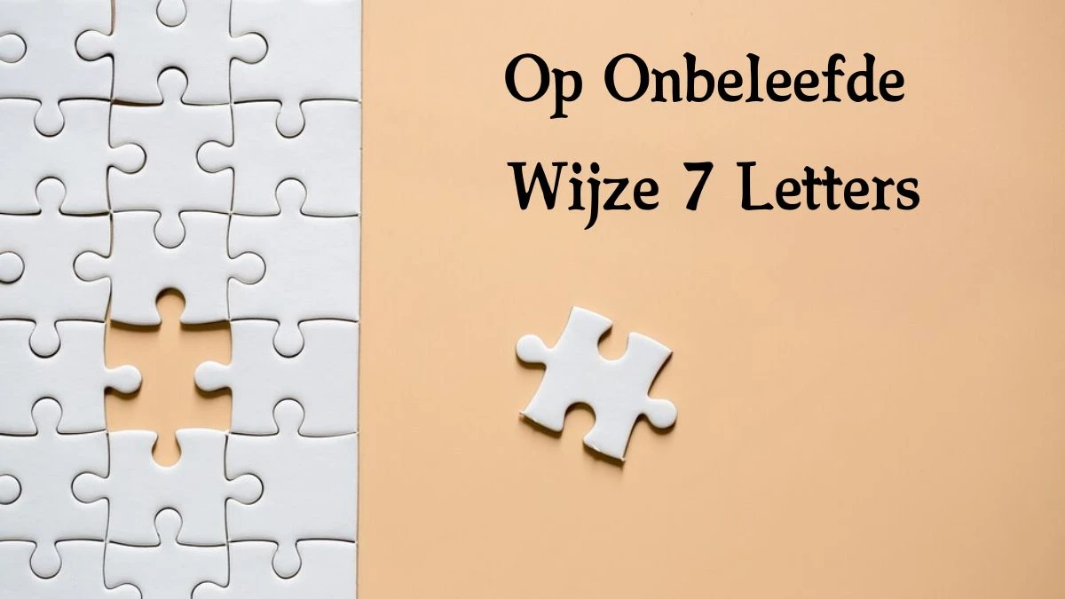 Op Onbeleefde Wijze 7 Letters