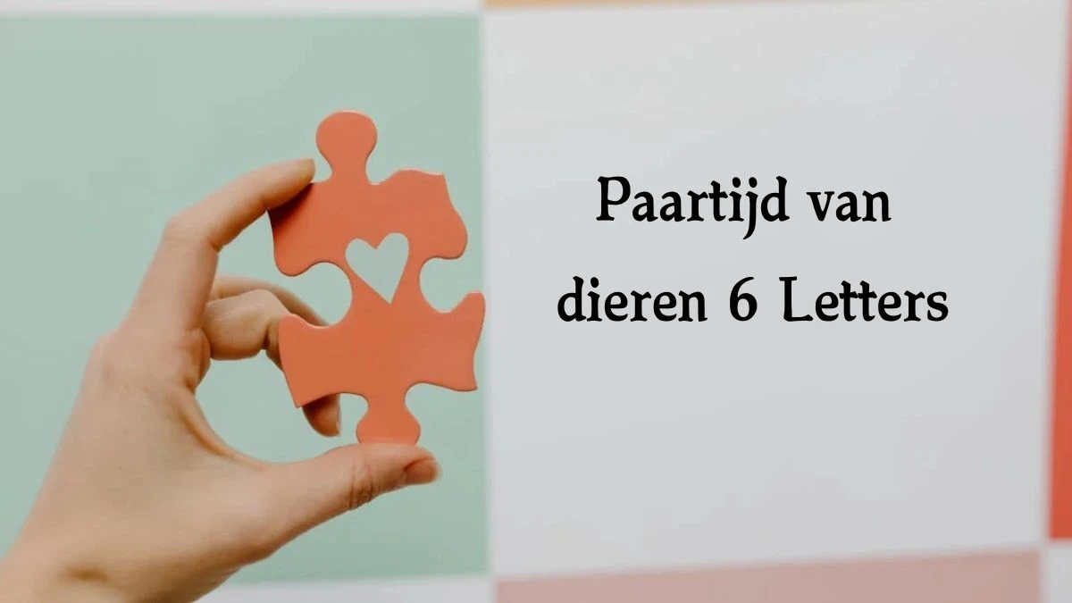 Paartijd van dieren 6 Letters