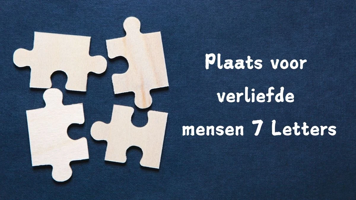 Plaats voor verliefde mensen 7 Letters Cryptogrammen