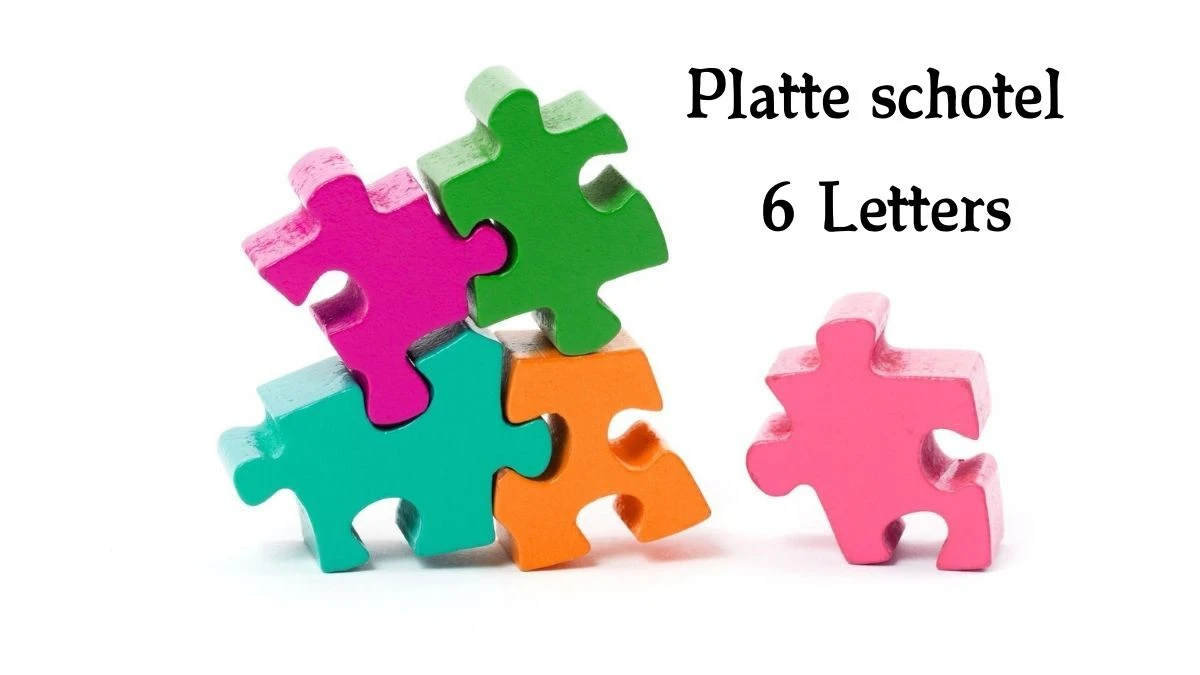 Platte schotel 6 Letters