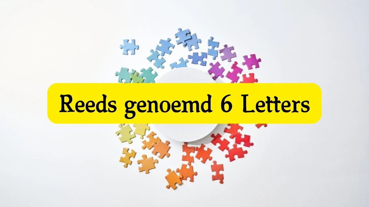 Reeds genoemd 6 Letters Puzzelwoord