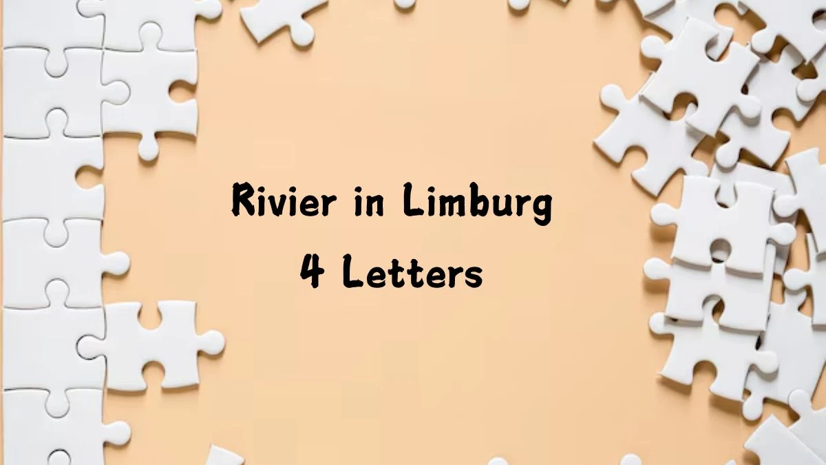 Rivier in Limburg 4 Letters