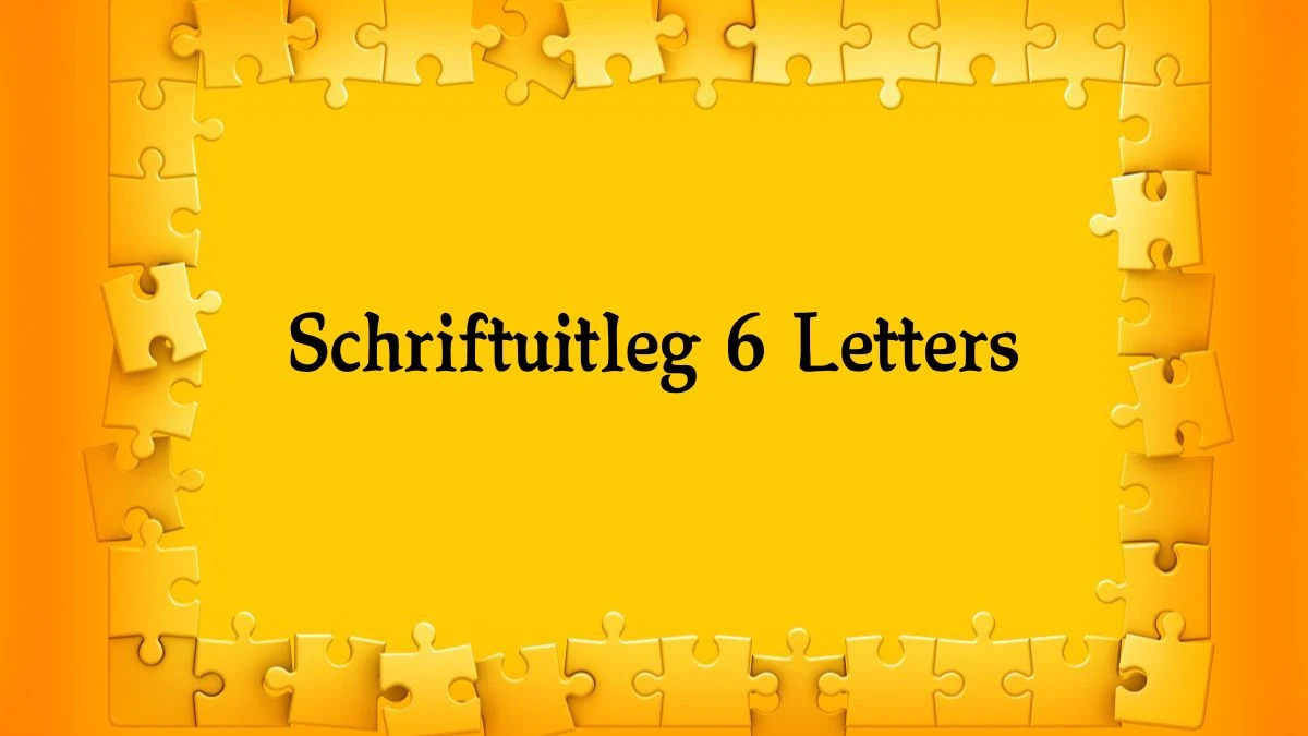 Schriftuitleg 7 Letters