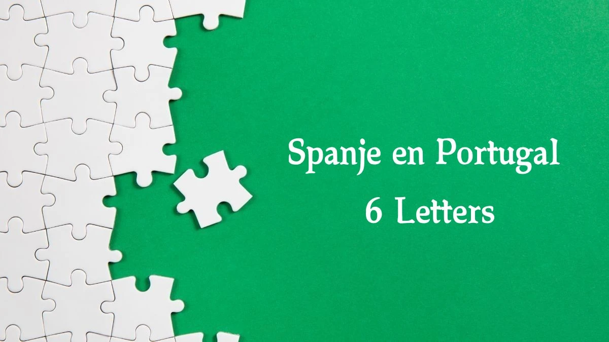 Spanje en Portugal 6 Letters Puzzelwoord