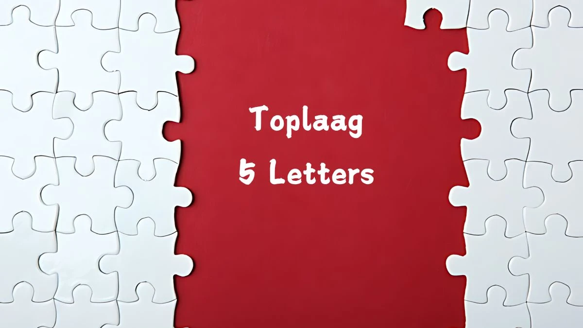 Toplaag 5 Letters